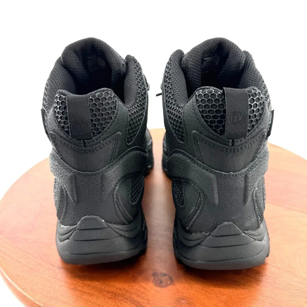 Merrell Moab 2 Tactical Waterproof Boots Black Mid Hiking J15853 Vibram Men 11.5